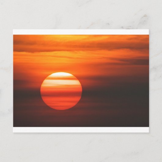 American Sunset (55) Postkarte (Vorderseite)