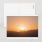 American Sunset (75) Postkarte (Vorne/Hinten)