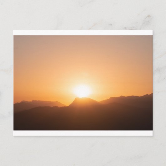 American Sunset (75) Postkarte (Vorderseite)