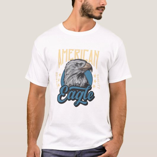 American Superior Quality Eagle T - Shirt (Vorderseite)