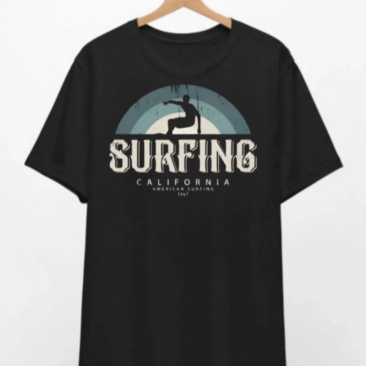 American Surfing California T - Shirt