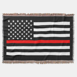 American Thin Red Line Grafik Decke