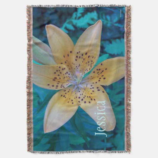 American Tiger Lily Decke (Vorderseite Vertikal)