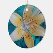 American Tiger Lily Keramikornament (Links)