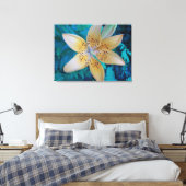 American Tiger Lily Leinwanddruck (Insitu (Schlafzimmer))