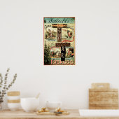 American Tin Tag Climax Bullion Zigaretten Tabak Poster (Küche)