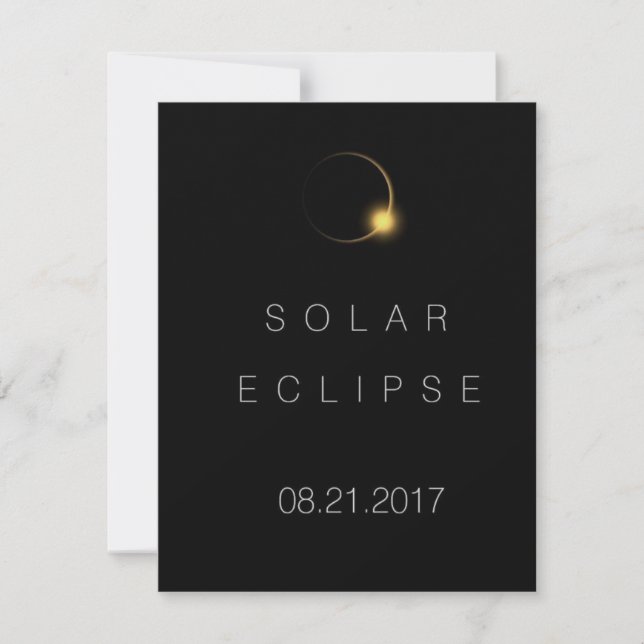 American Total Solar Eclipse 2017 (Vorderseite)