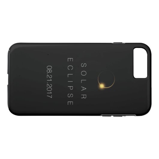 American Total Solar Eclipse 2017 Case-Mate iPhone Hülle (Rückseite (Horizontal))