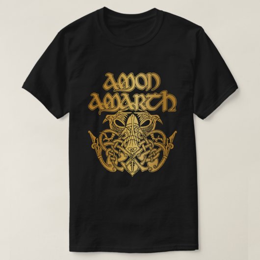 American Tour Amon Amarth Fan Styled Design T-Shirt (Design vorne)