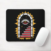 American Traditional Old School Tattoo Flash Tinte Mousepad (Mit Mouse)