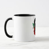 American Traditional Tattoo Blume Kettlebell Tasse (Links)