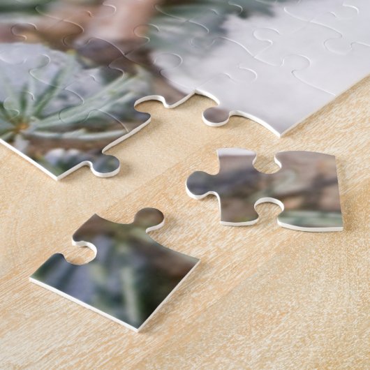 American Tree Sparrow im Winter Puzzle (Seite)