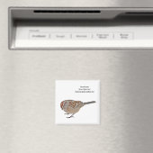 American Tree Sparrow Magnet (In Situ (Geschirrspüler))