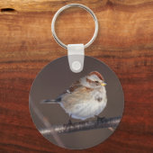 American Tree Sparrow Schlüsselanhänger (Vorderseite)