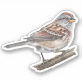 American Tree Sparrow Sticker (Vorderseite)