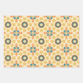 American Tribal Native Seamless Pattern Set No2 Geschenkpapier Set (Vorderseite 3)