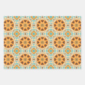 American Tribal Native Seamless Pattern Set No2 Geschenkpapier Set (Vorderseite)