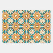 American Tribal Native Seamless Pattern Set No7 Geschenkpapier Set (Vorderseite)