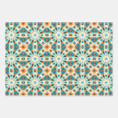 American Tribal Native Seamless Pattern Set Nr. 1 Geschenkpapier Set (Vorderseite)