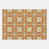 American Tribal Native Seamless Pattern Set Nr. 5 Geschenkpapier Set (Vorderseite 3)