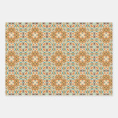 American Tribal Native Seamless Pattern Set Nr. 5 Geschenkpapier Set (Vorderseite)