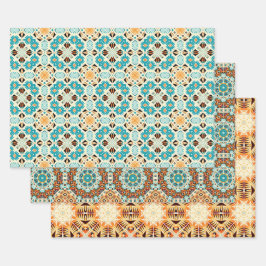 American Tribal Native Seamless Set No6 Geschenkpapier Set