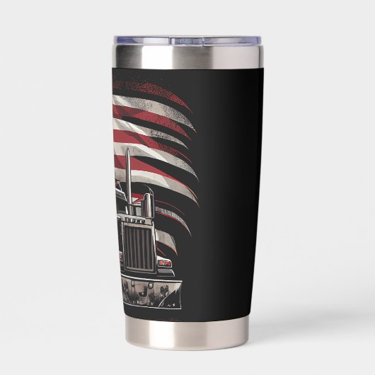 American Trucker Pride Thermobecher (Rückseite)