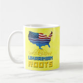 American Ukrainian Roots Cup Kaffeetasse (Links)