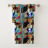 American Uncle Sam Badhandtuch Set (Insitu)