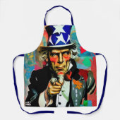 American Uncle Sam Schürze (Vorderseite)