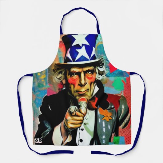 American Uncle Sam Schürze (Vorderseite)