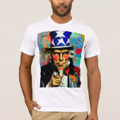 American Uncle Sam T-Shirt (Vorderseite)