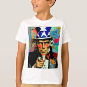 American Uncle Sam T-Shirt (Vorderseite)