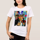 American Uncle Sam Tri-Blend Shirt (Vorderseite)