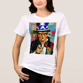 American Uncle Sam Tri-Blend Shirt