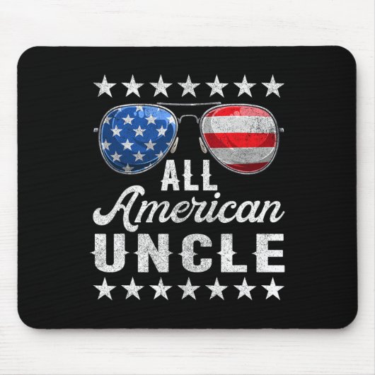 American Uncle Shirt Mousepad (Vorne)