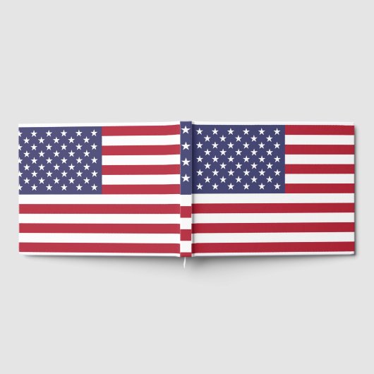 American United Staaten USA Flag Gästebuch (Voll)