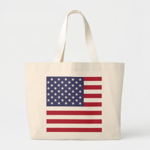 American United Staaten USA Flag Jumbo Stoffbeutel