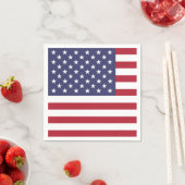 American United Staaten USA Flag Paper Napkin Serviette (Beispiel)