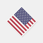 American United Staaten USA Flag Paper Napkin Serviette (Ecke)