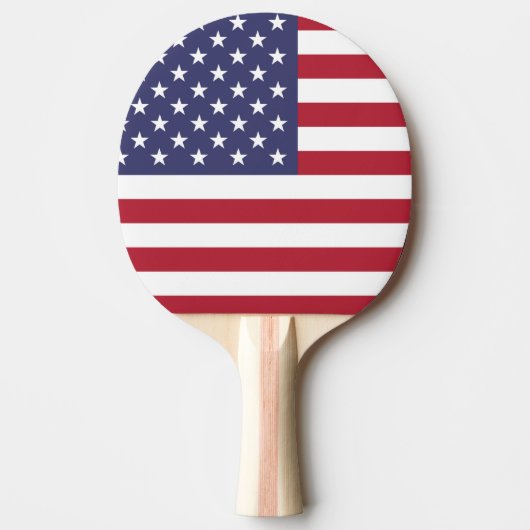 American United Staaten USA Flag Ping Pong Paddle Tischtennis Schläger (Vorderseite)