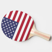 American United Staaten USA Flag Ping Pong Paddle Tischtennis Schläger (Seitenansicht)