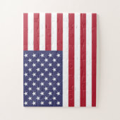 American United Staaten USA Flag Puzzle (Vertikal)