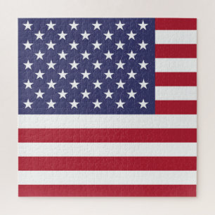 American United Staaten USA Flag Puzzle