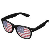 American United Staaten USA Flag Sonnenbrille (Schrägansicht)