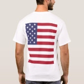 American United Staaten USA Flag T - Shirt (Rückseite)