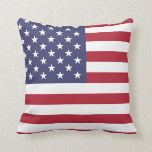 American United Staaten USA Flag Thatcher Pillow Kissen
