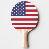 American United Staaten USA Flag Tischtennis Schläger (Rückseite)