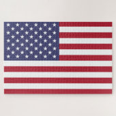 American United States USA Flag Puzzle (Horizontal)