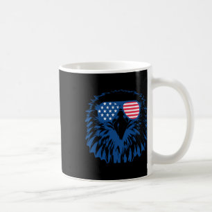 American US Flag Cooler Adler 4. Juli Patriotic fü Kaffeetasse